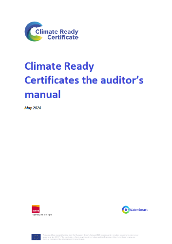 Climate Ready Certificates the auditor’s manual
